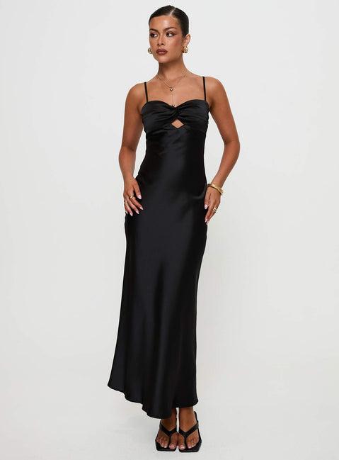 Blackthorn Maxi Dress Black Product Image