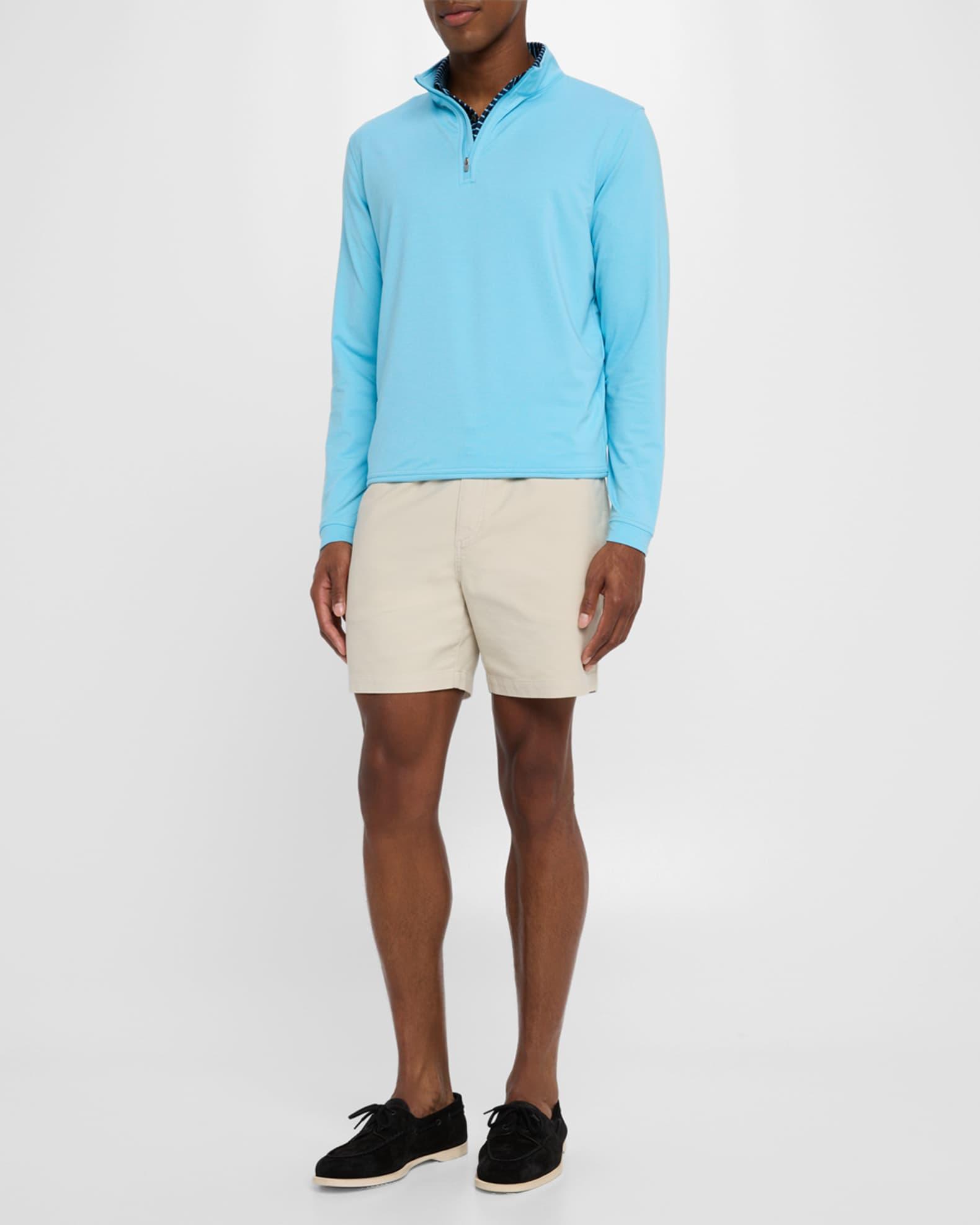 Men's Perth Melange Performance Quarter-Zip Sweater Product Image