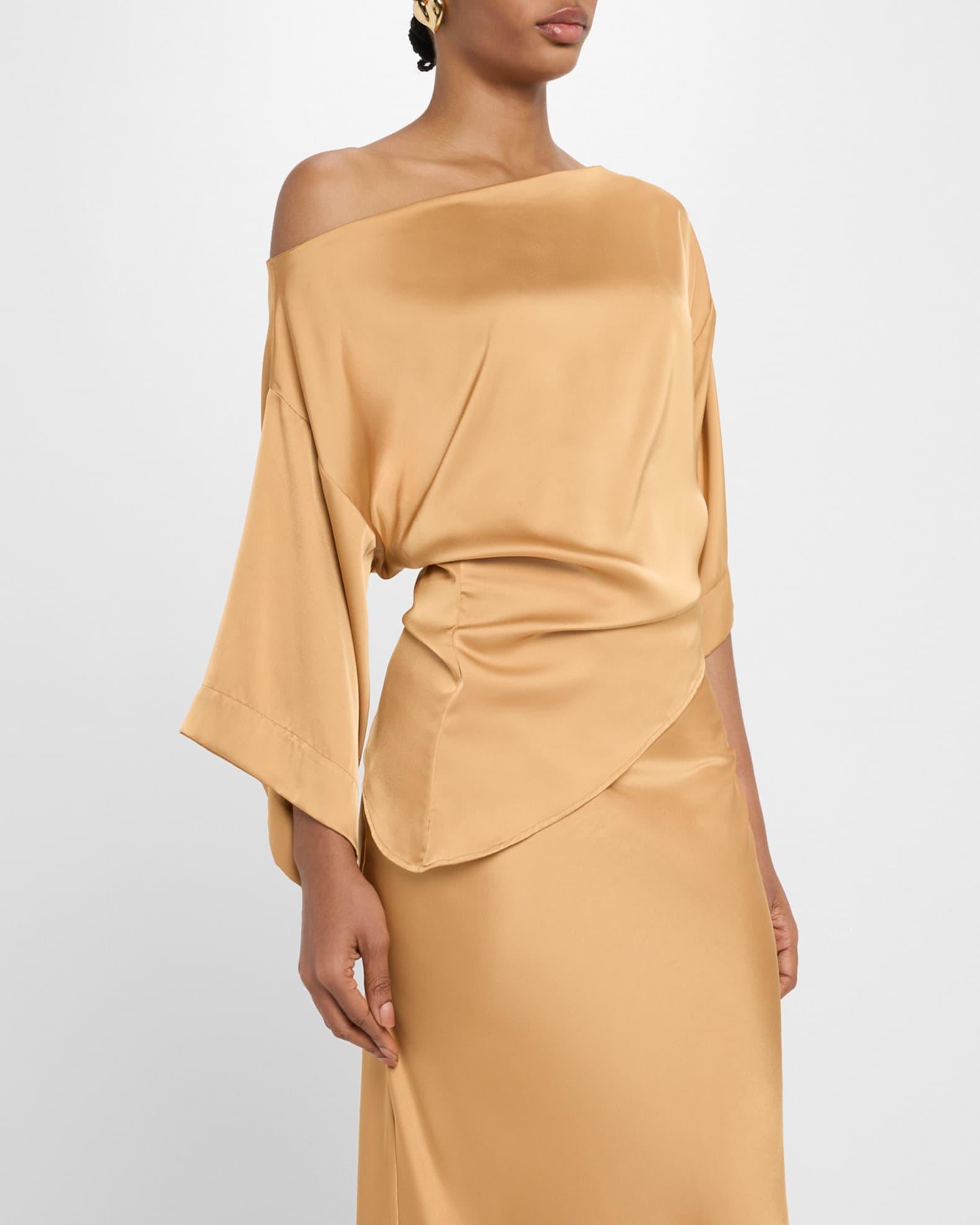 Cataleya Draped One-Shoulder Top Product Image