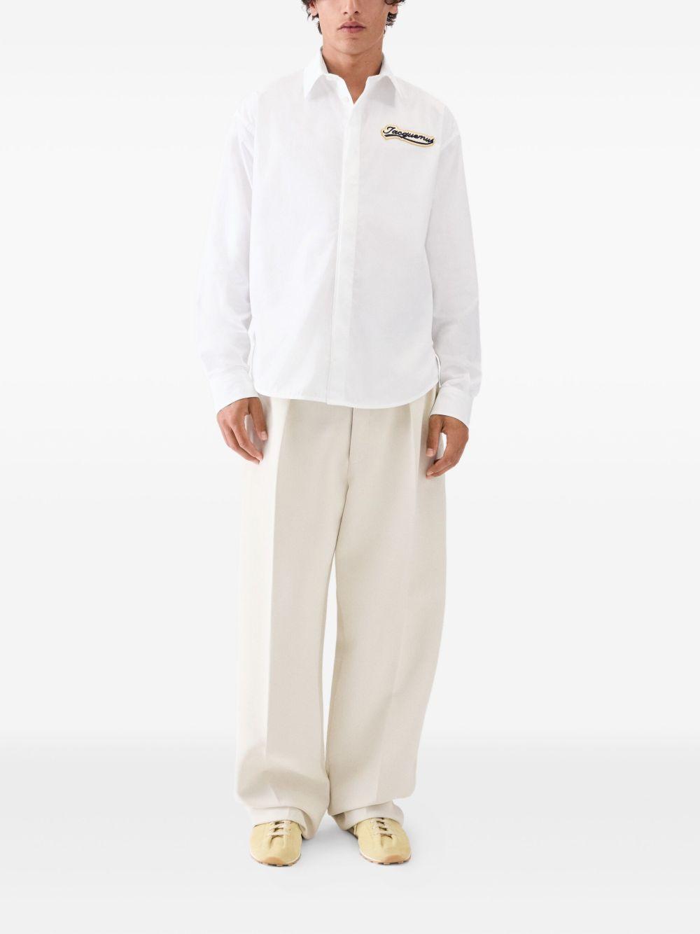 logo-patch shirt Product Image