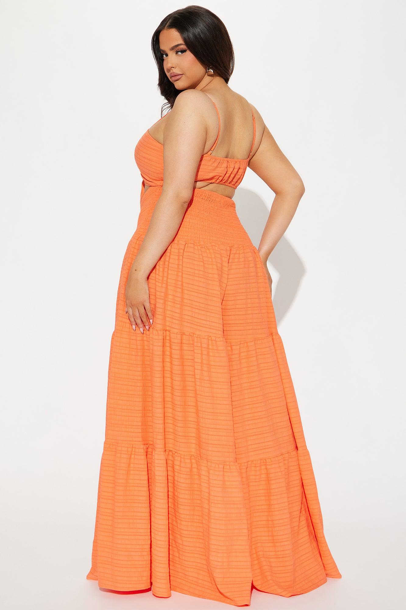 Montego Bay Jumpsuit - Orange Product Image