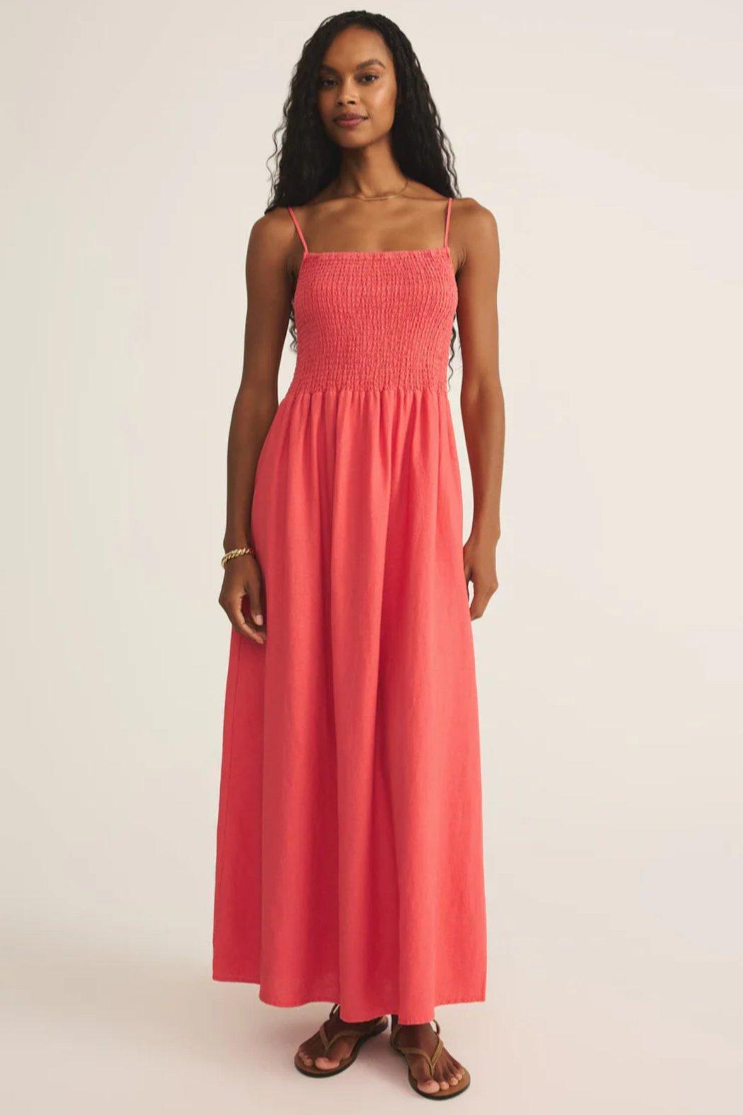 Bayside Linen Maxi Dress Product Image