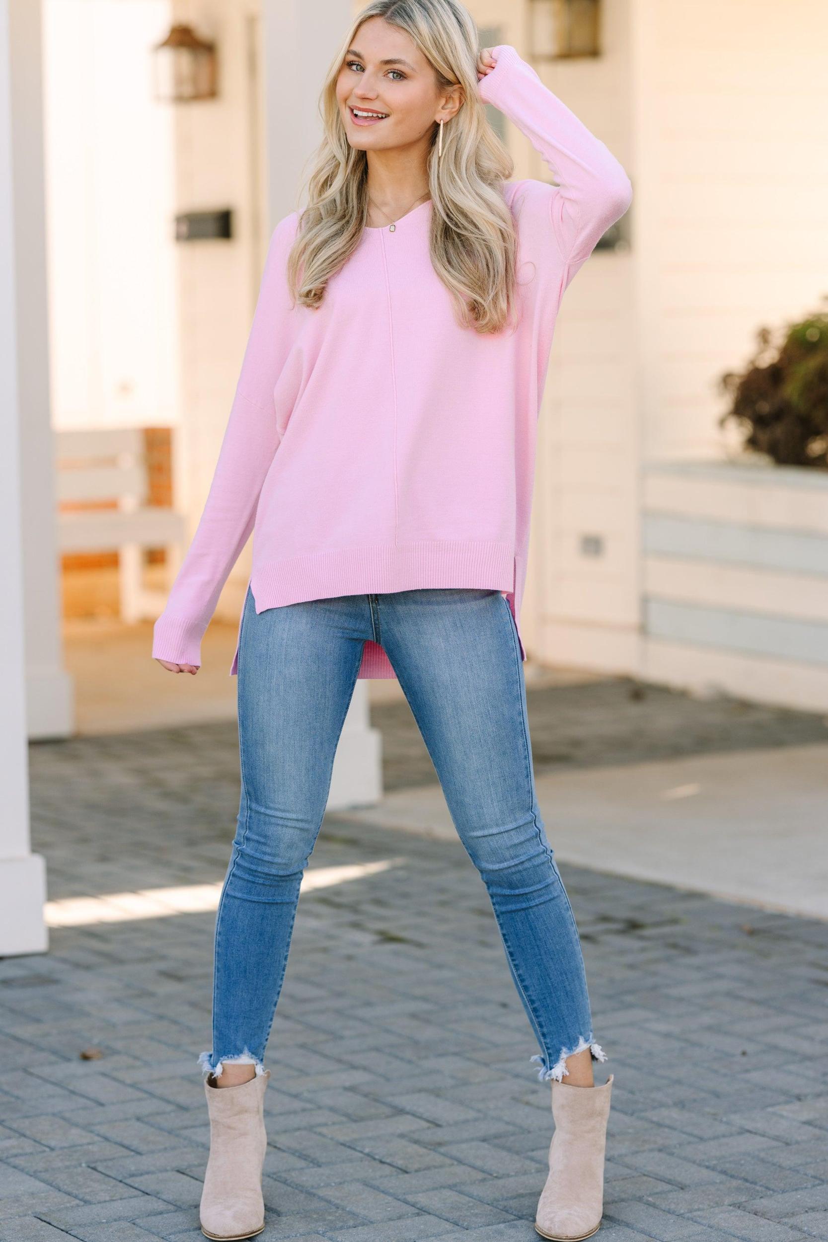 Get To Know You Pink Tunic Female Product Image