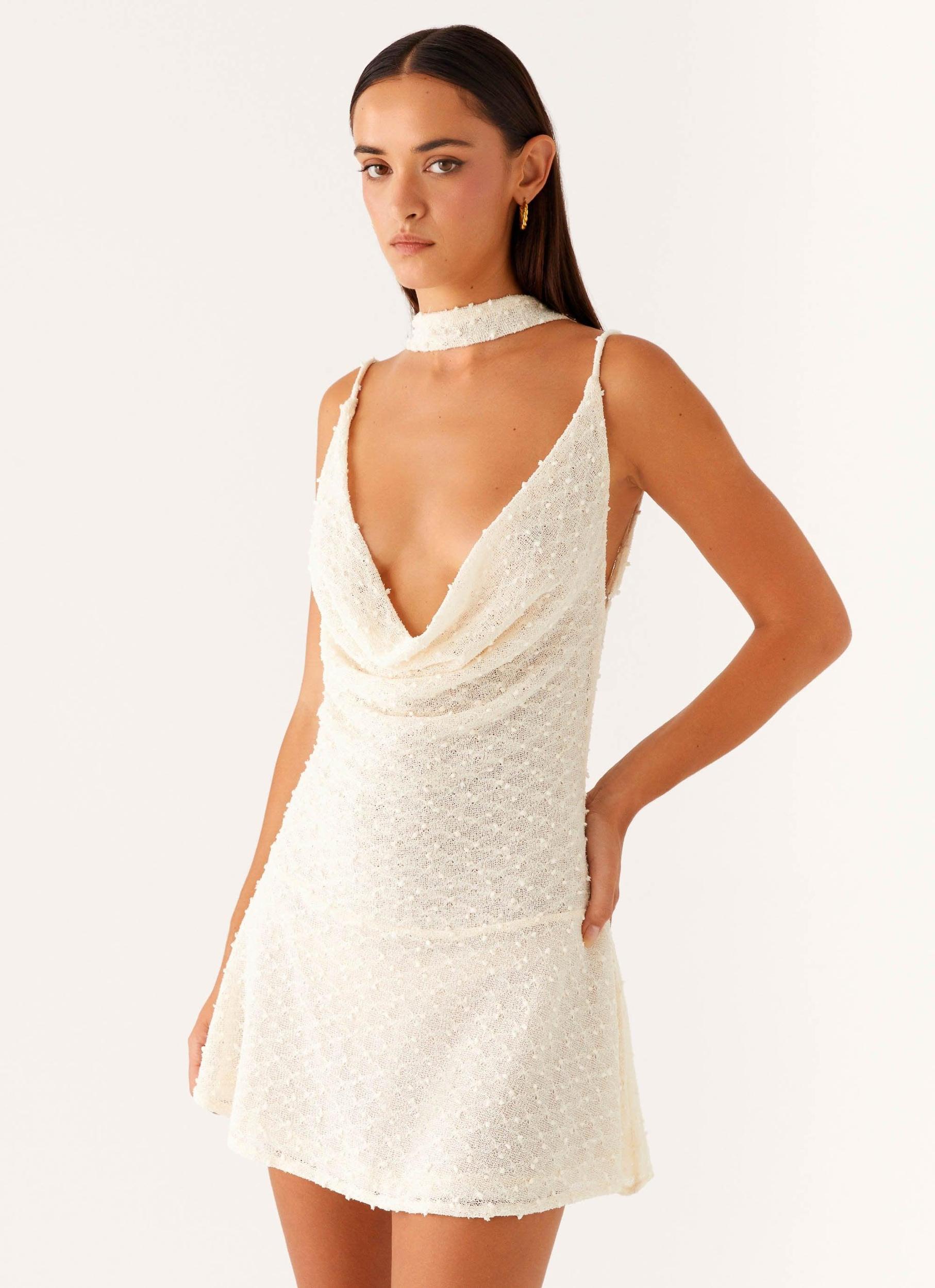 Chase Mini Dress - Ivory Product Image
