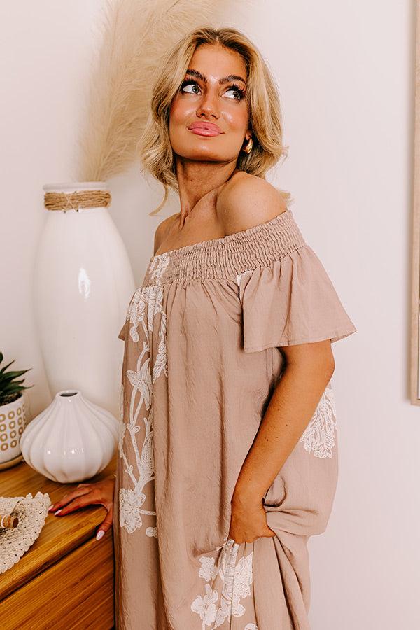 Livin' In The Moment Maxi Dress Product Image