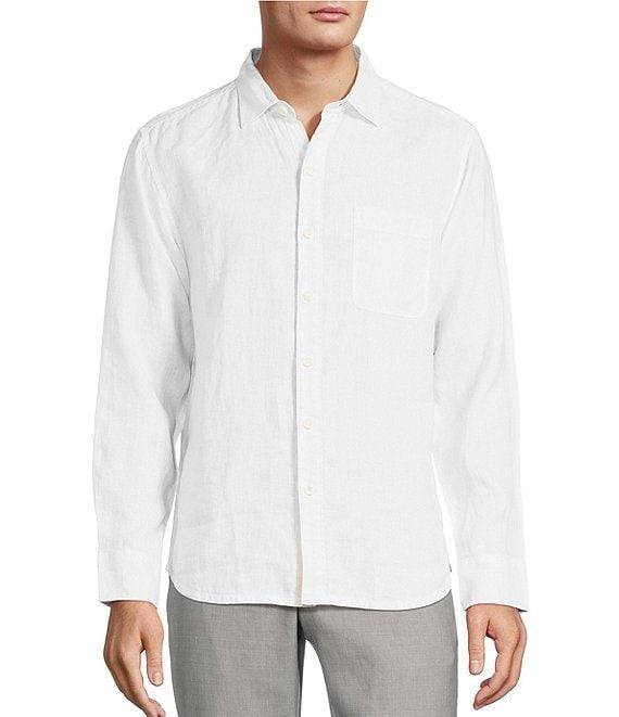 Tommy Bahama Big & Tall Linen Paradise Breezer Long Sleeve Woven Shirt Product Image