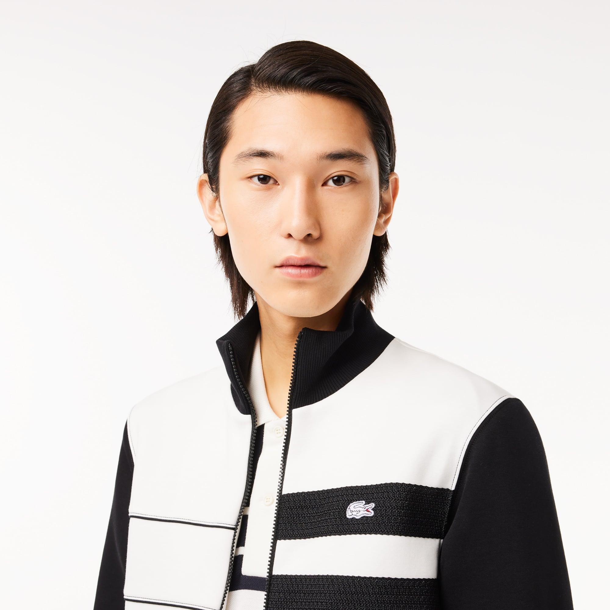 Men's French Made Zip-Up Paris Sweatshirt Product Image