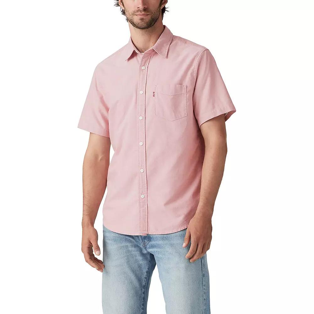 Men's Levi's® Classic Fit Short Sleeve Button Down,  Product Image