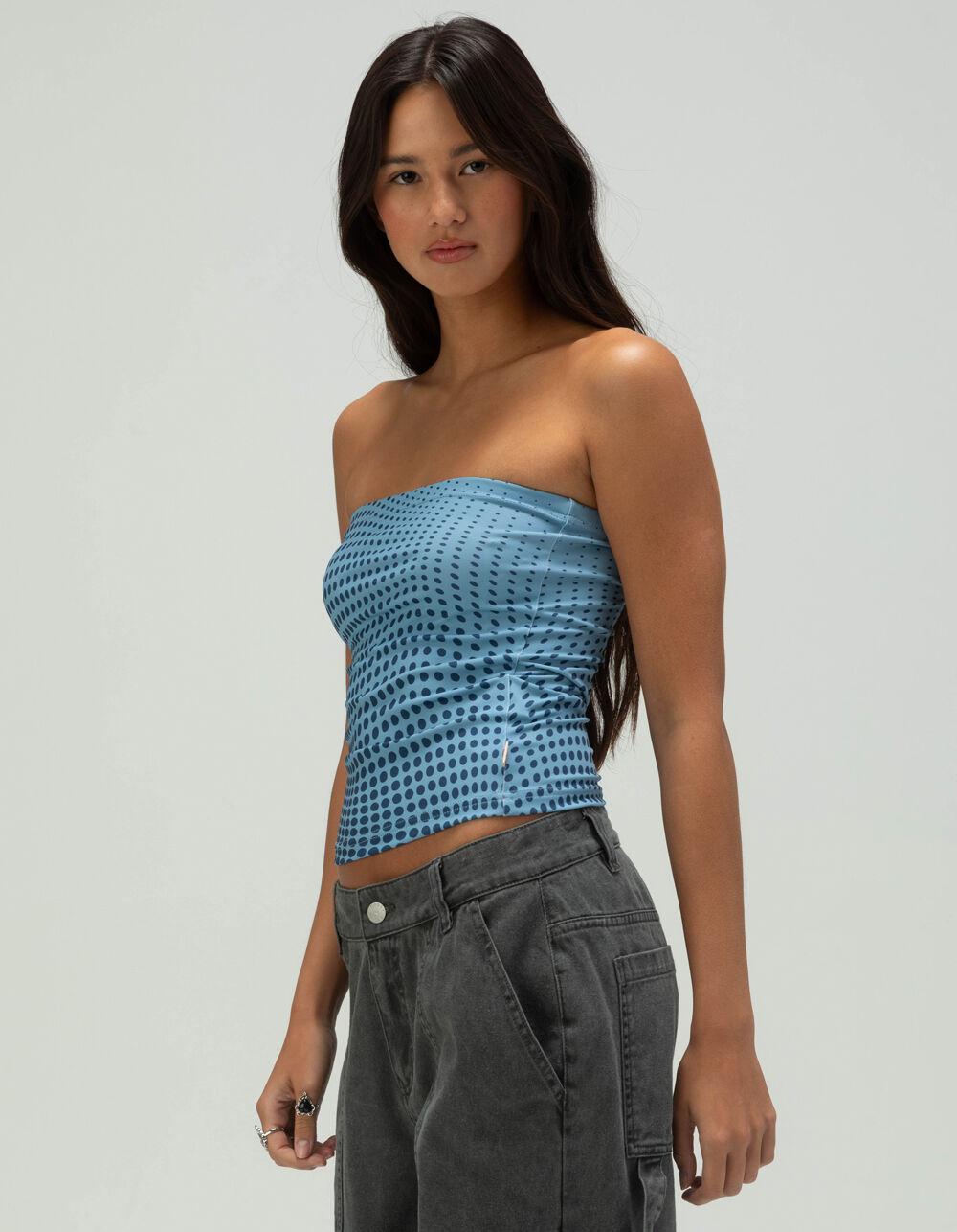RUSTY Digital Womens Tube Top - BLUE Product Image