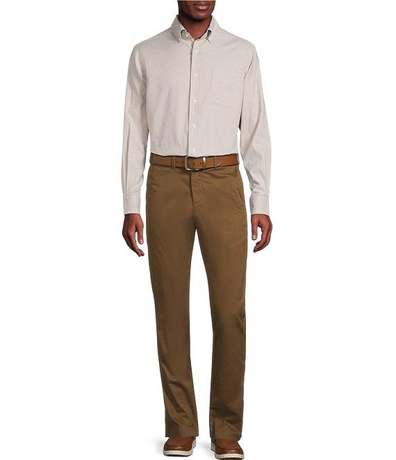 Cremieux Blue Label Soho Tailored-Fit Flat-Front Twill Comfort Stretch Pants Product Image
