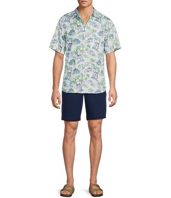 Tommy Bahama Tortola Paradise Isle Short Sleeve Woven Shirt Product Image
