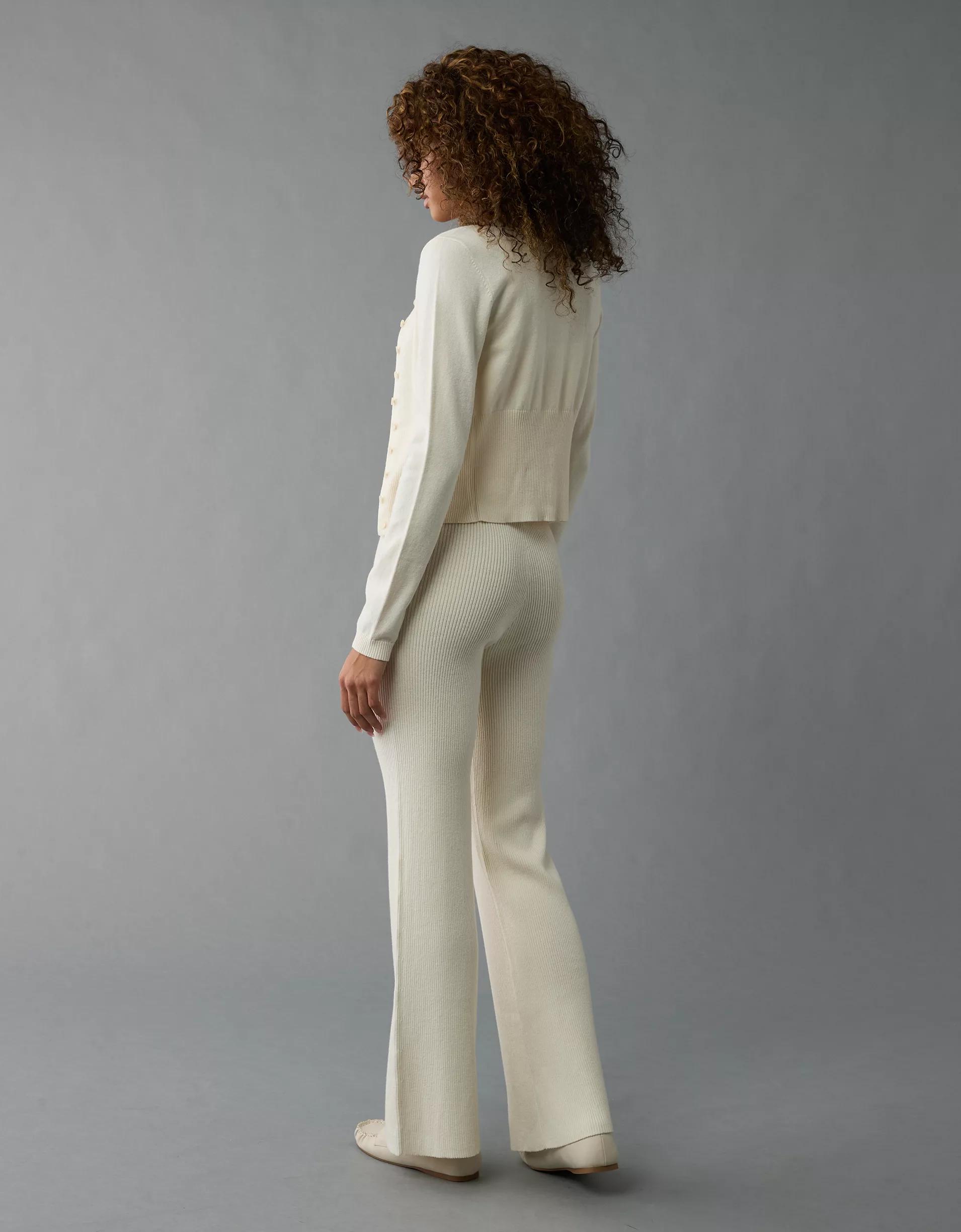 AE Mid-Rise Bootcut Sweater Lounge Pant Product Image