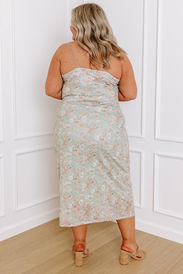 Floral Aroma Mesh Midi Curves Product Image