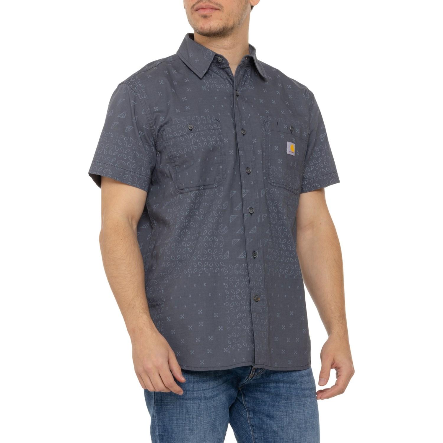 Carhartt 106403 Rugged Flex® Relaxed Fit Lightweight Printed Shirt - Short Sleeve Product Image