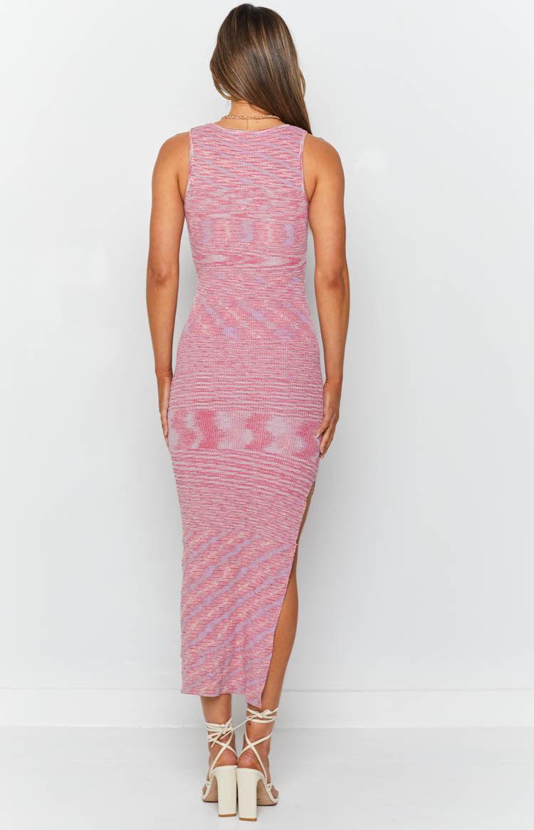 Ravenna Cut Out Maxi Dress Pink Baby Product Image