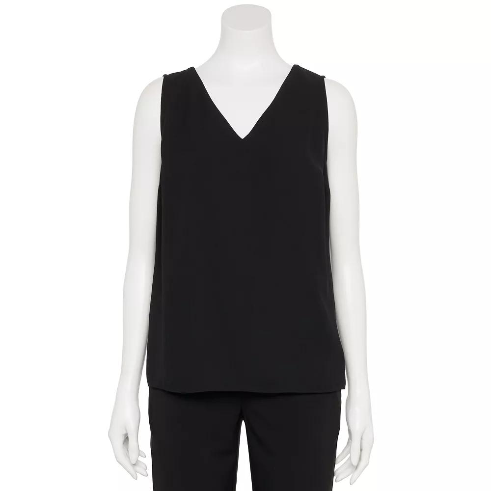 Women's Nine West Adaptive V-Neck Shell Tank Top,  Product Image