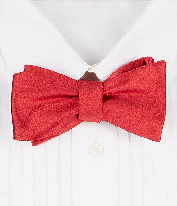 Cremieux Solid Silk Bow Tie Product Image