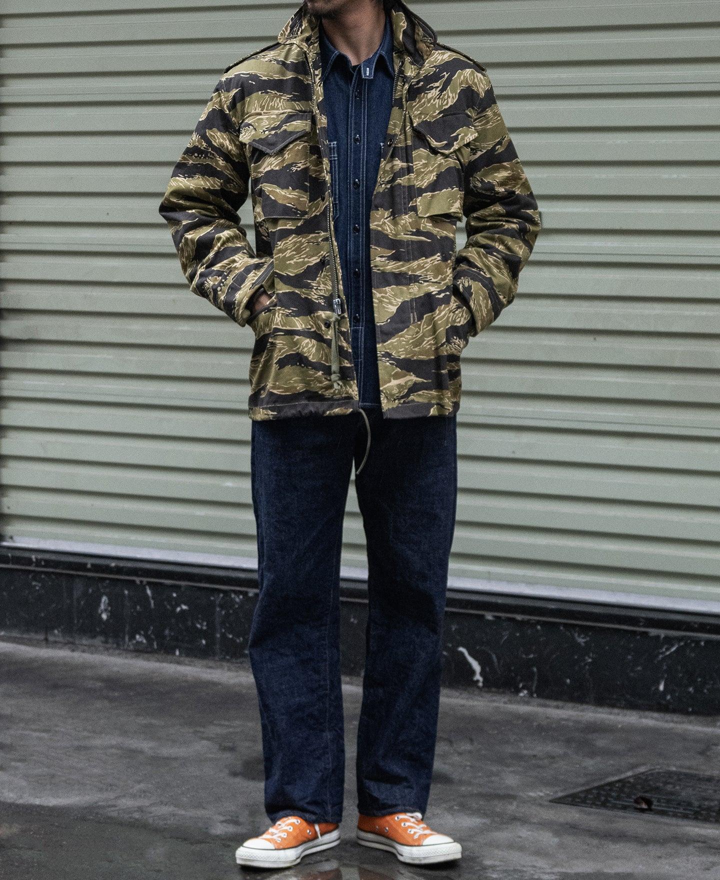 1970s JWD Tiger Stripe M-65 Field Jacket Product Image