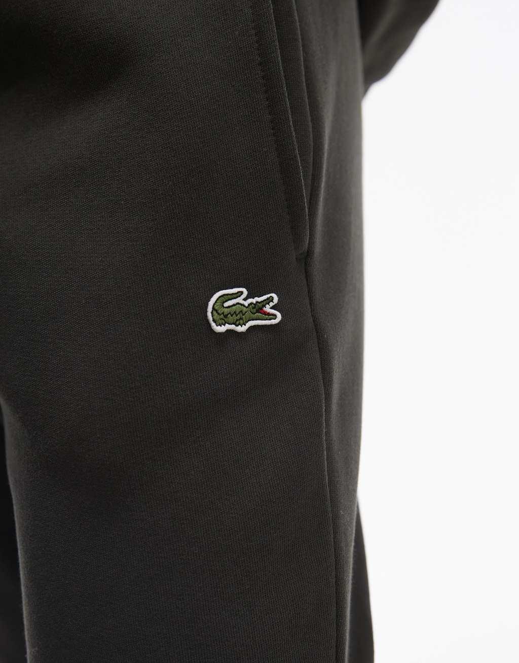 Lacoste logo slim sweatpants in kahki  Product Image