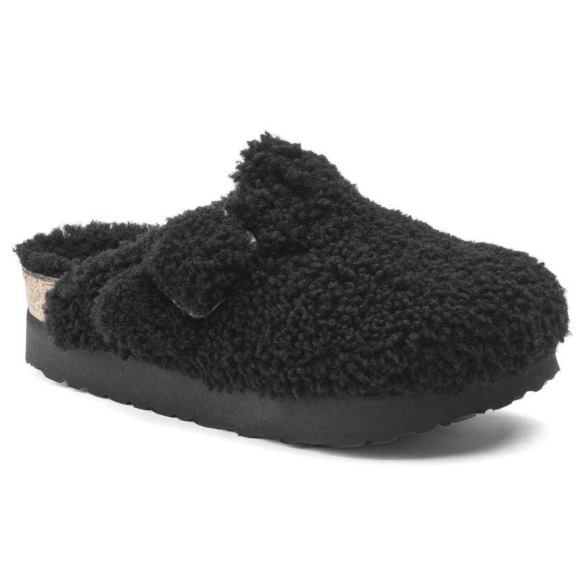 Boston Big Buckle Platform Fur Product Image