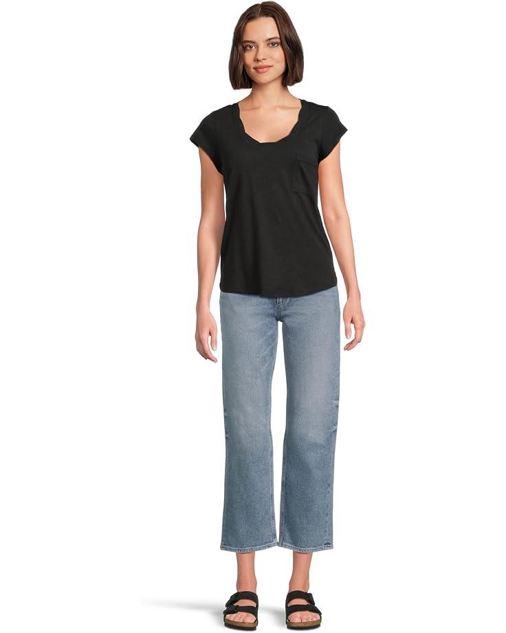 Cindy Raw Hem in In Tune Distressed Product Image