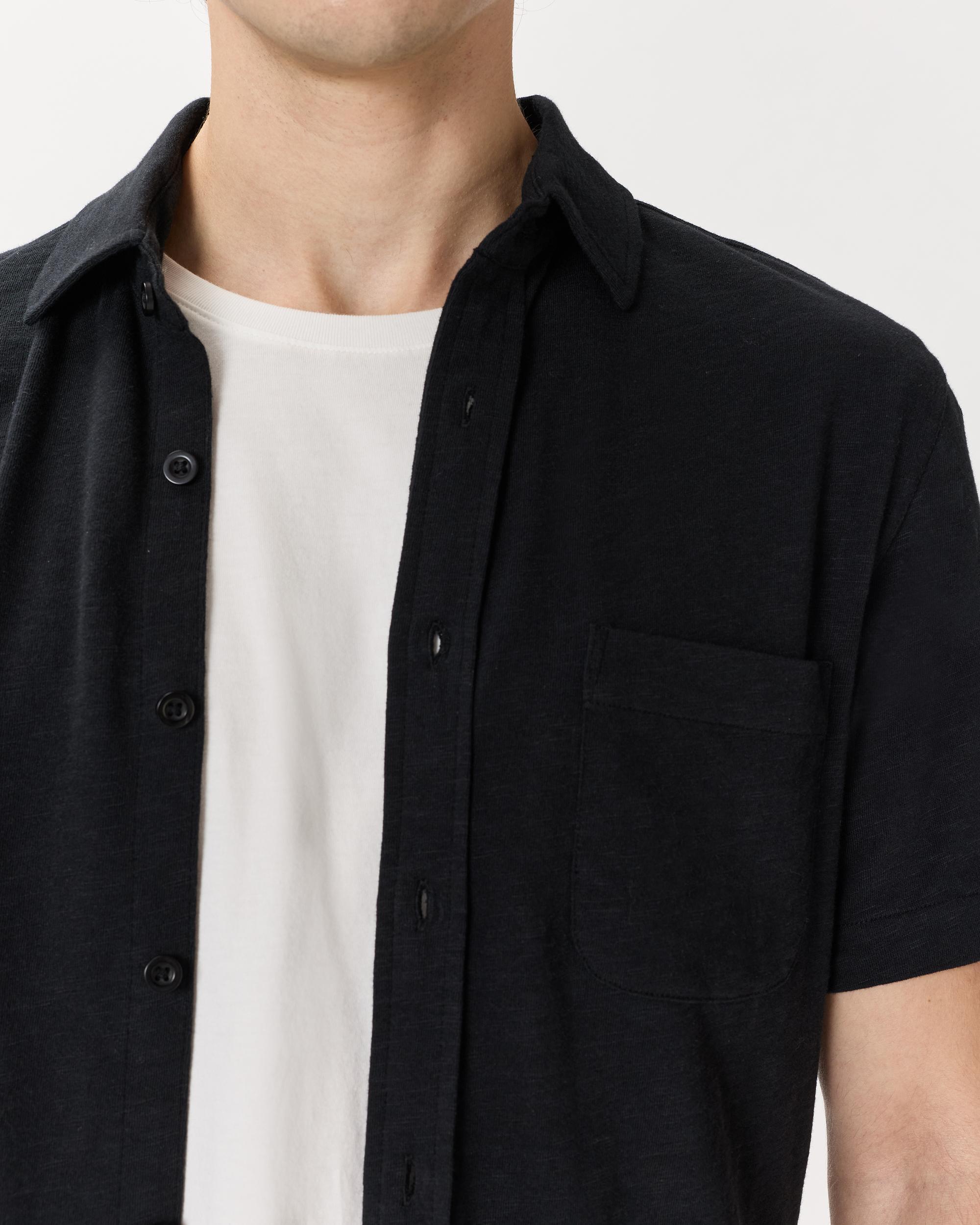 Quince | Men's Slub Short Sleeve Button Up Shirt Size XL, Organic Cotton Product Image