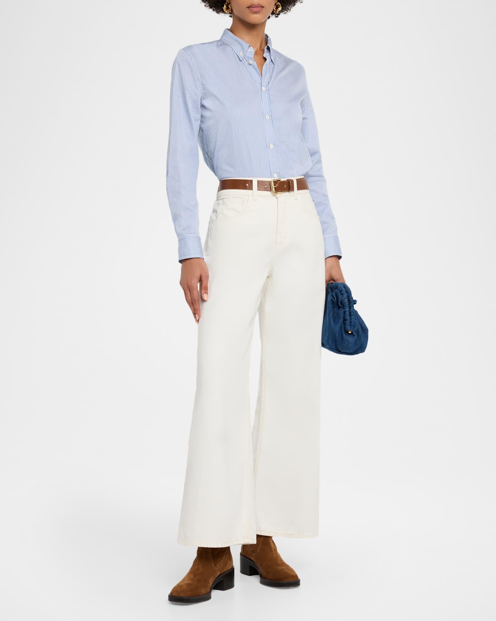 Marlene Wide-Leg Crop Jeans Product Image