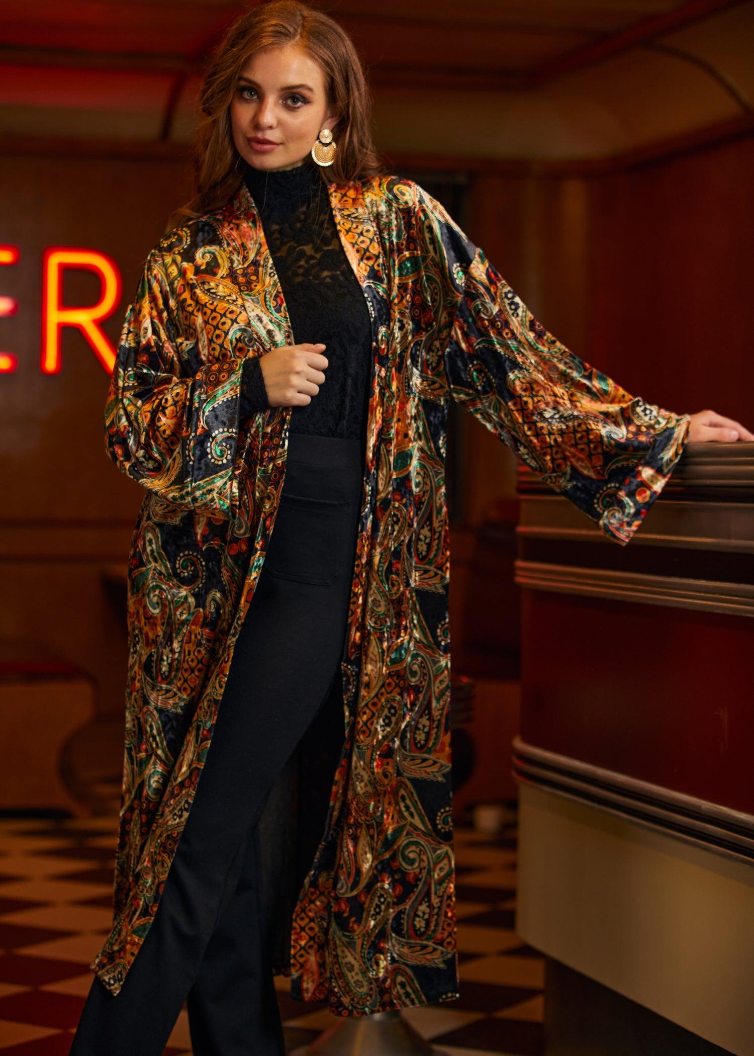 Old School Opulence Kimono Product Image