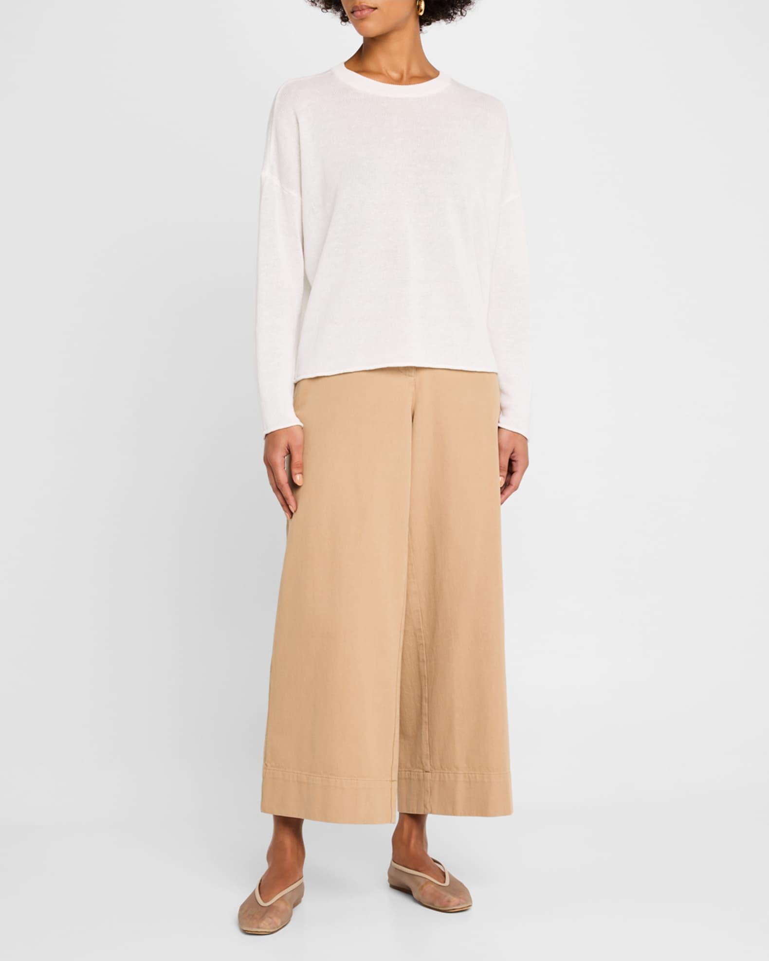 Organic Linen-Cotton Knit Sweater Product Image