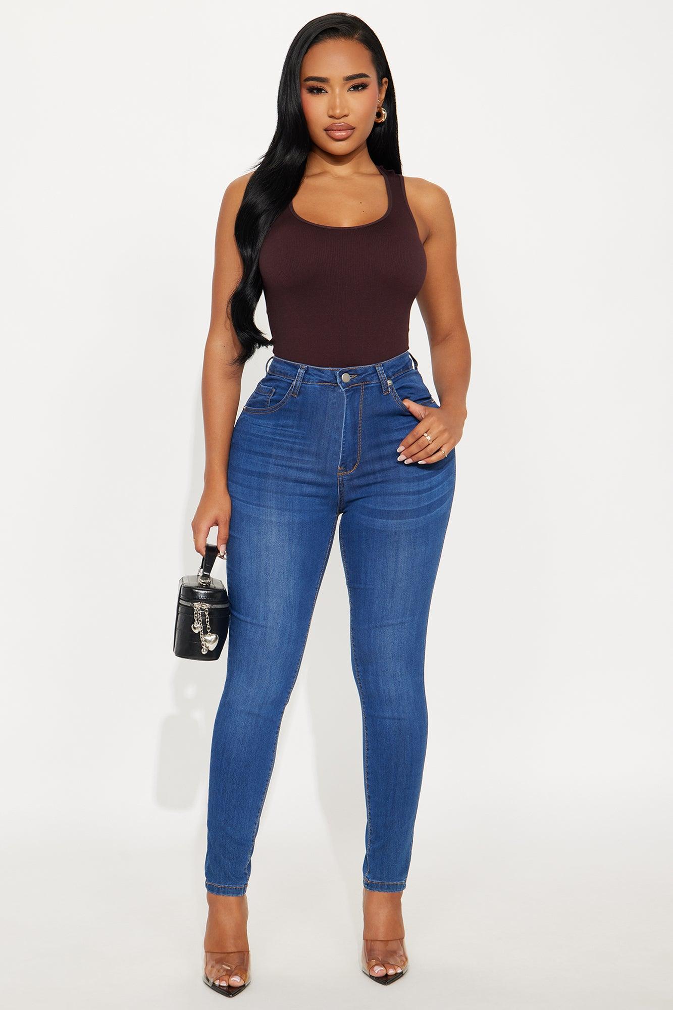 Cindy Seamless Bodysuit - Brown Female Product Image