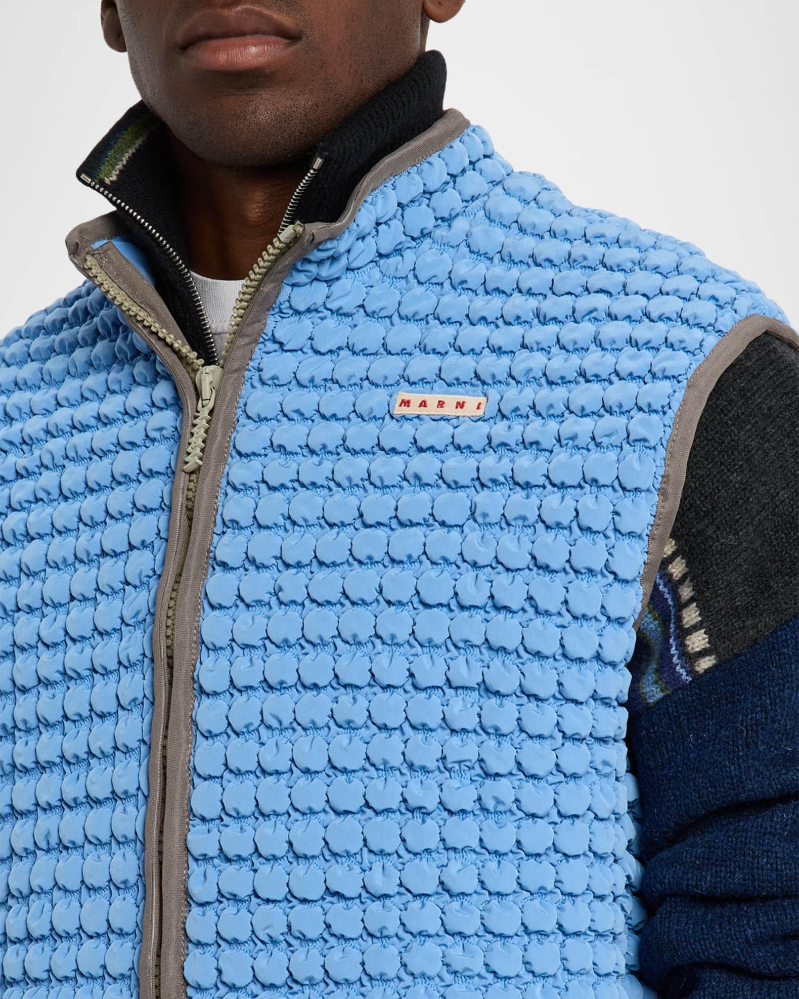 Men's Nylon Crinkled Bubble Vest Product Image