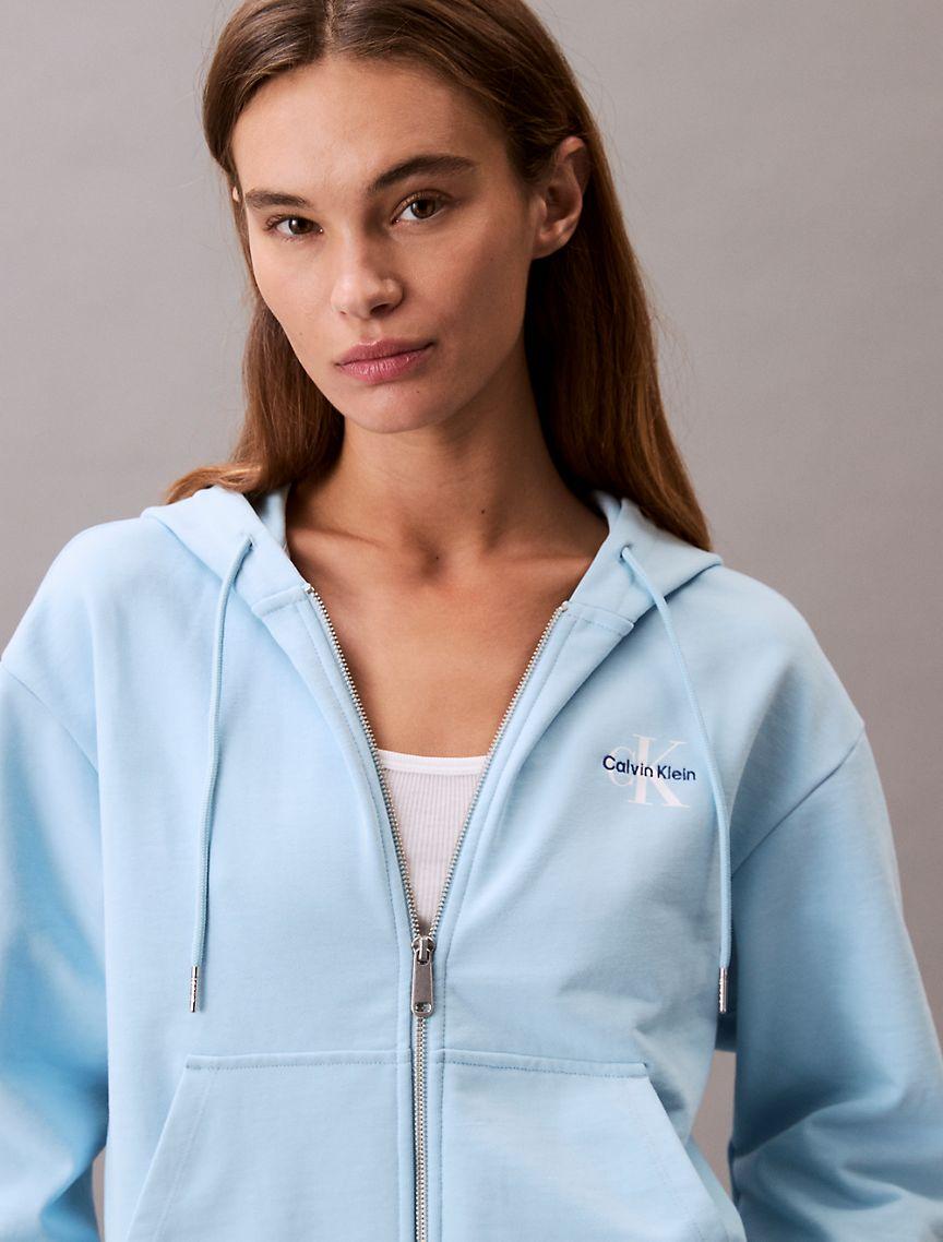 Monogram Logo French Terry Hoodie Product Image