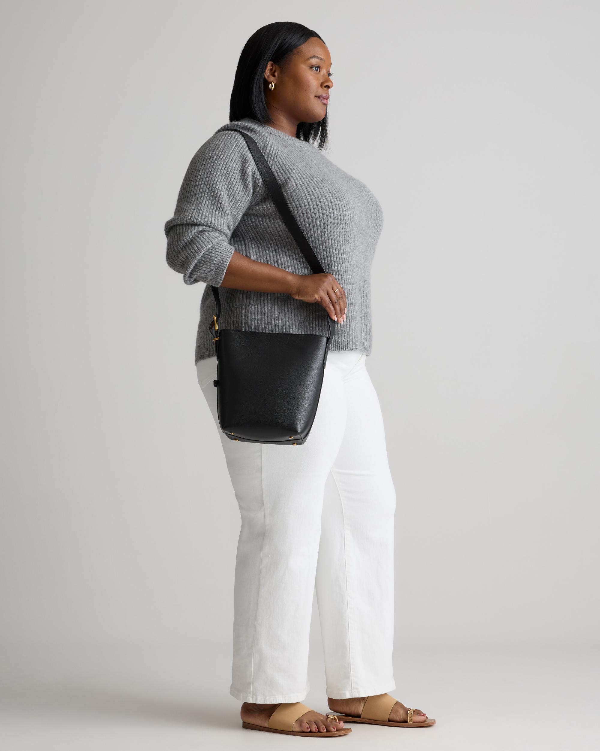 Quince | Women's Italian Leather Bucket Crossbody Product Image