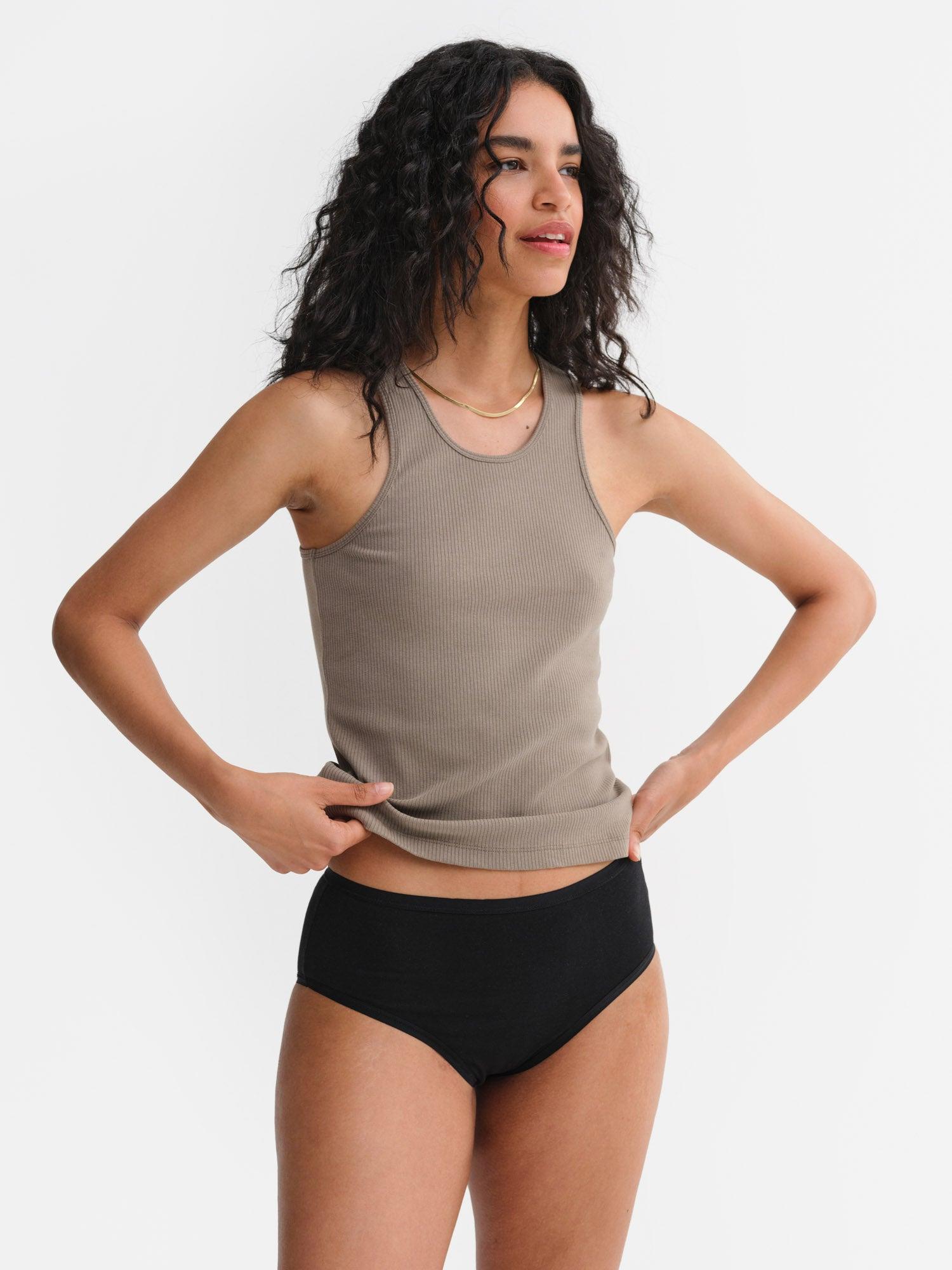 Tencel Rib Easy Tank Female Product Image