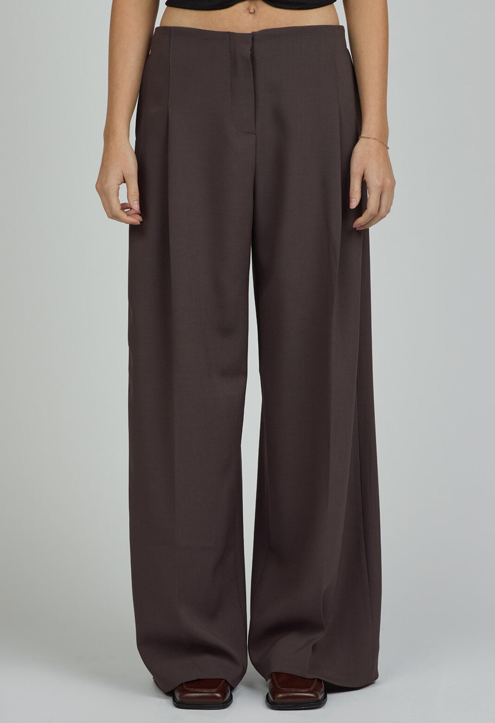 Veronica Trouser in Brown Product Image