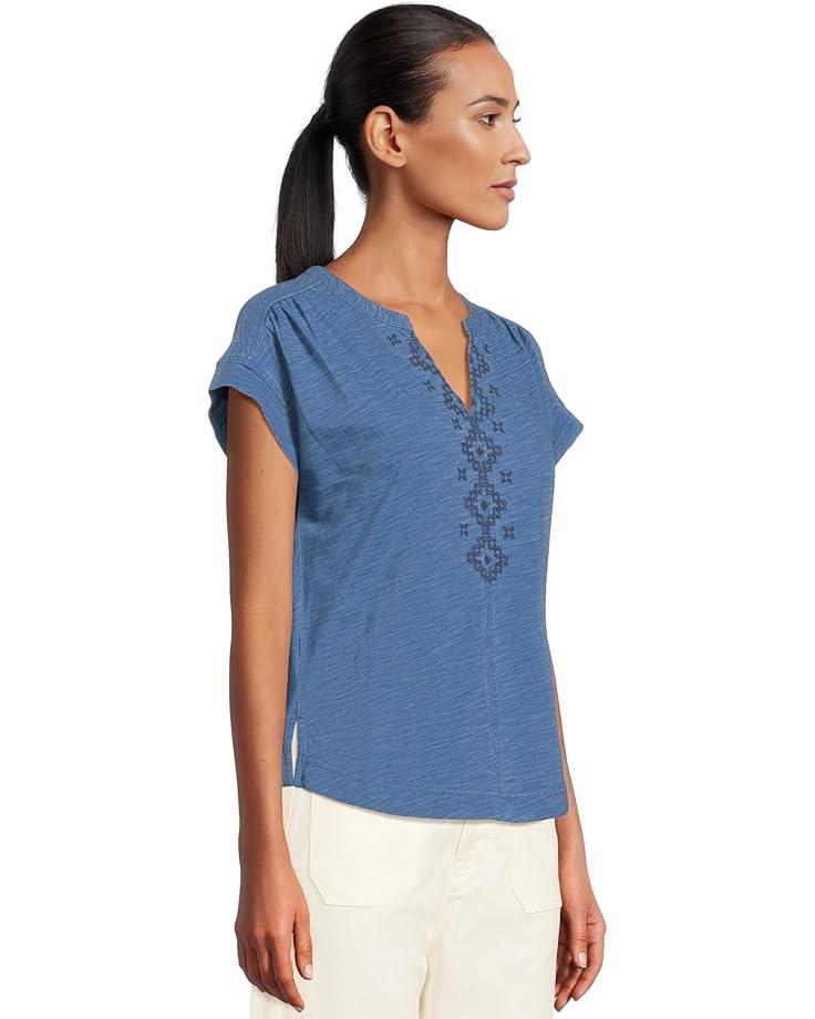 Women's Tommy Bahama Dani Jersey Cross Stitch Tee Product Image