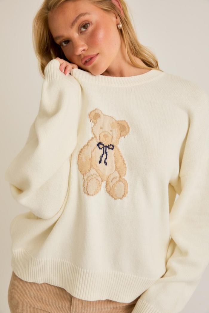 L/S Teddy Bear Sweater Product Image