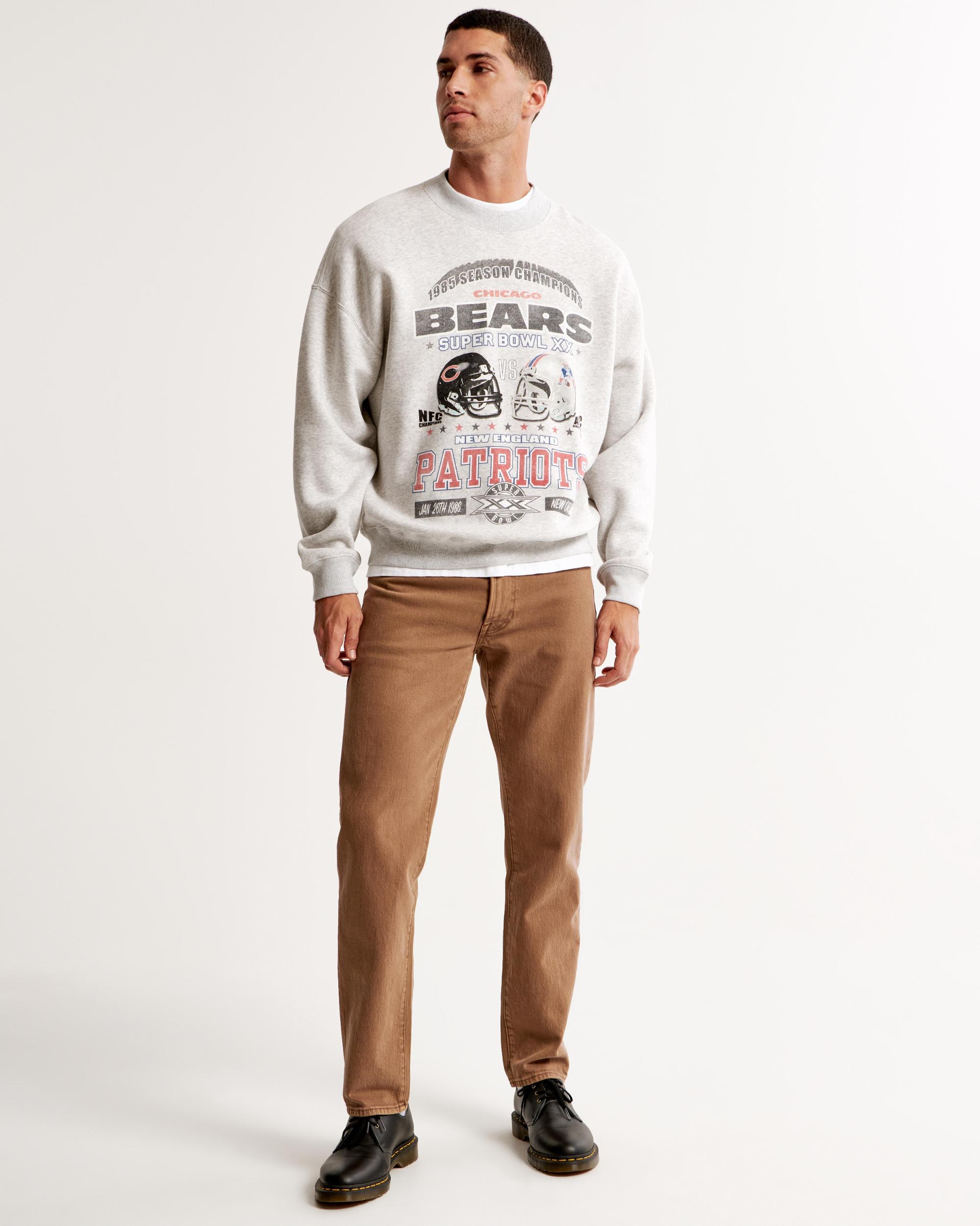 New England Patriots Graphic Crew Sweatshirt Product Image