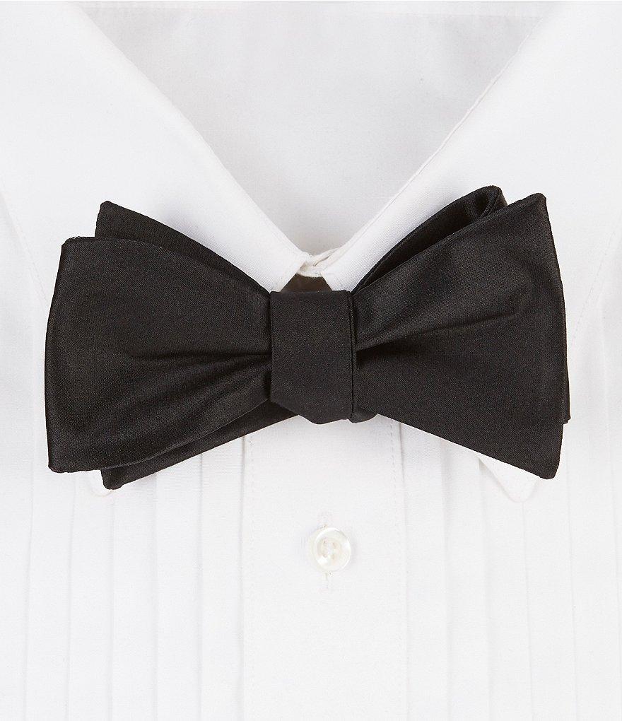 Cremieux Solid Silk Bow Tie Product Image
