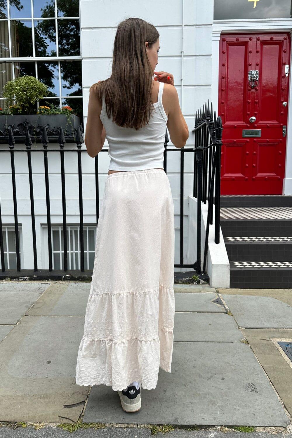 Olive Skirt Product Image