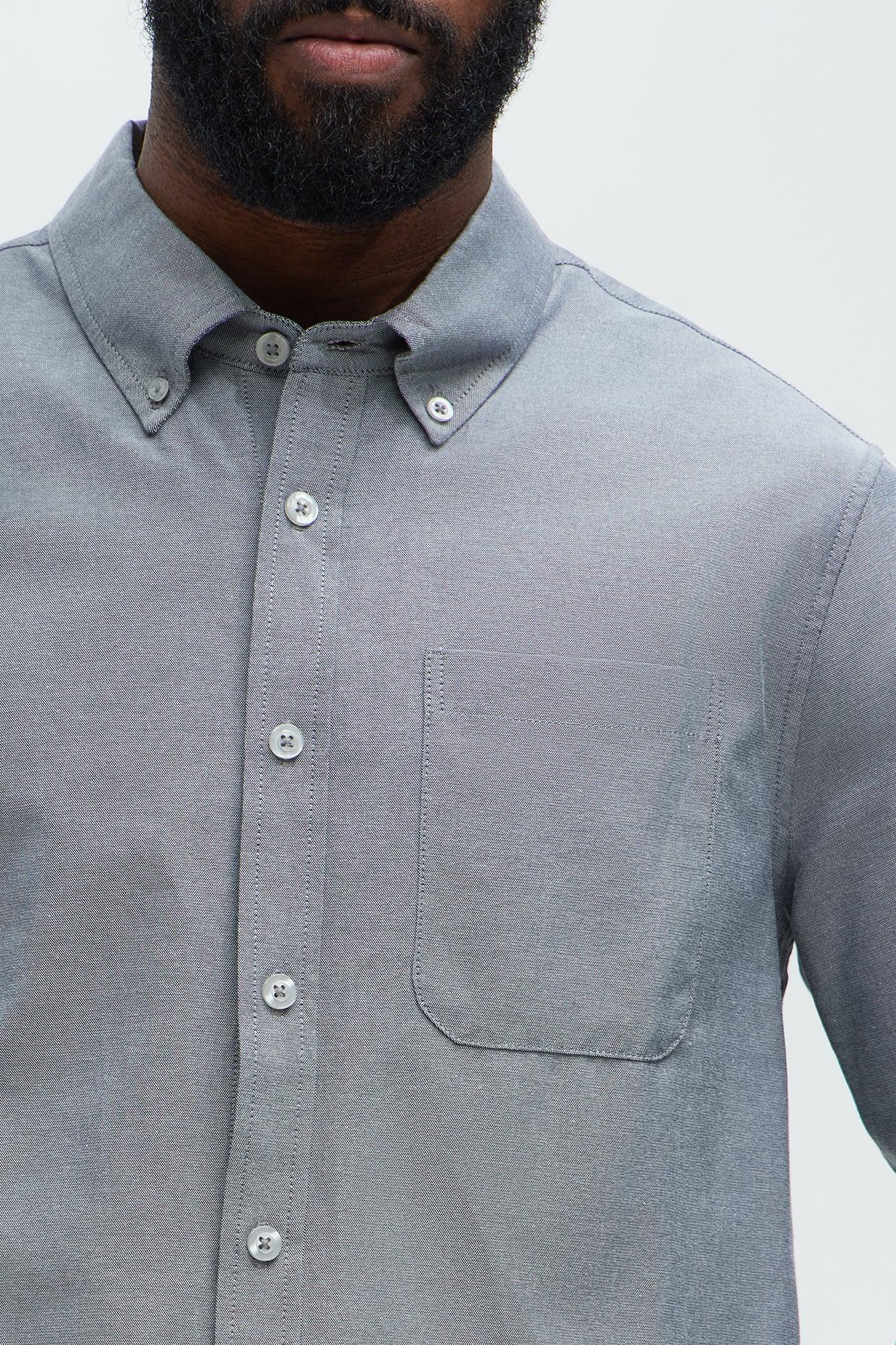 Oxford Classic Shirt - Grey Product Image