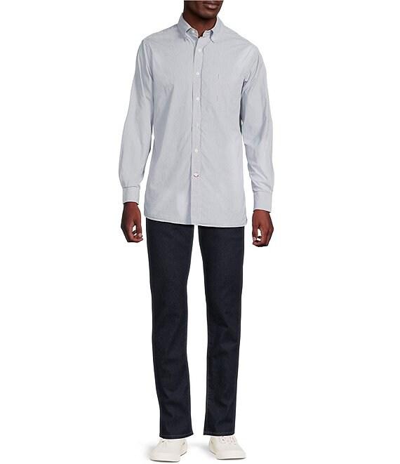 Cremieux Blue Label Stripe Poplin Long Sleeve Woven Shirt Product Image