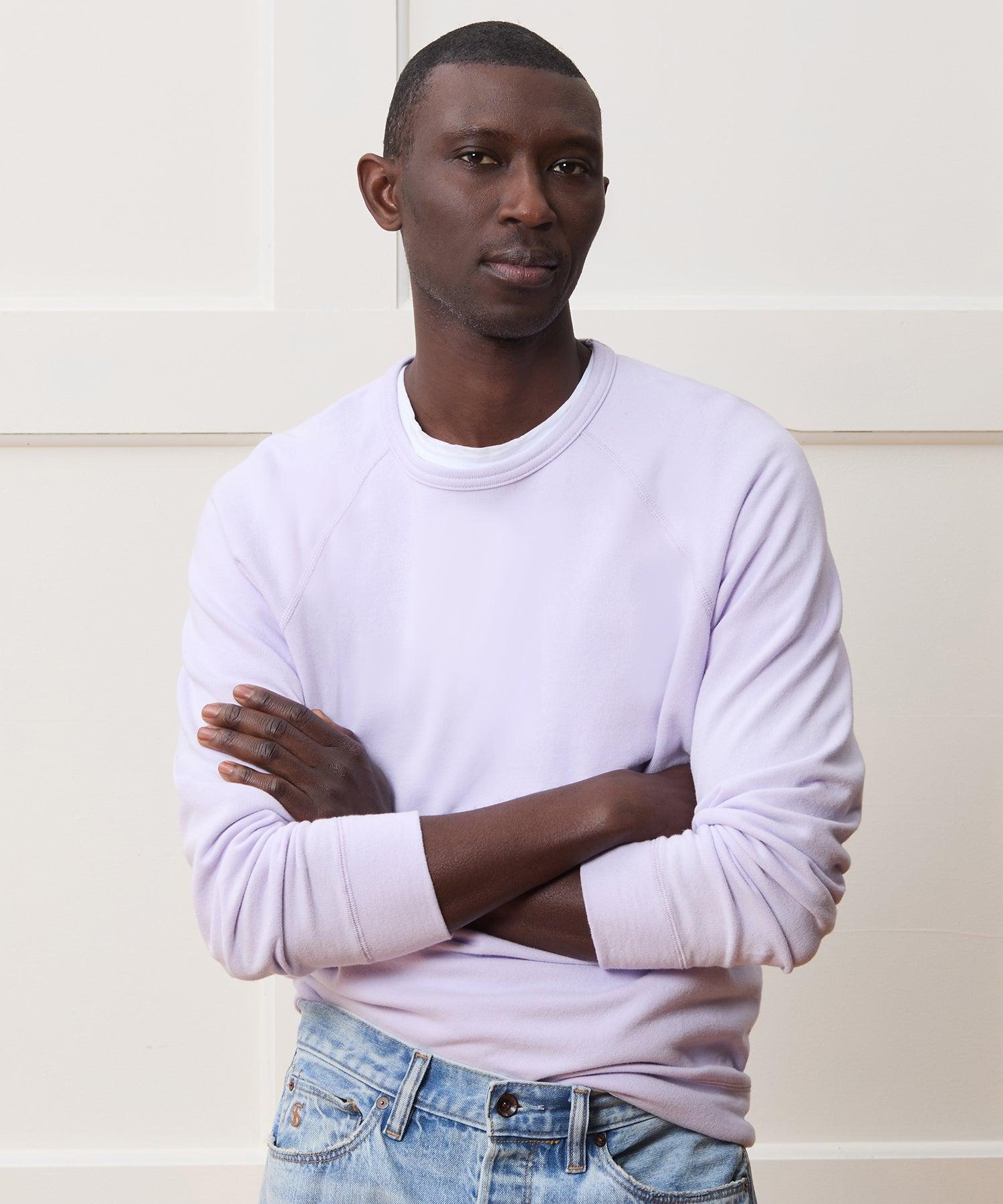 Lightweight Terry Cloth Crew Product Image