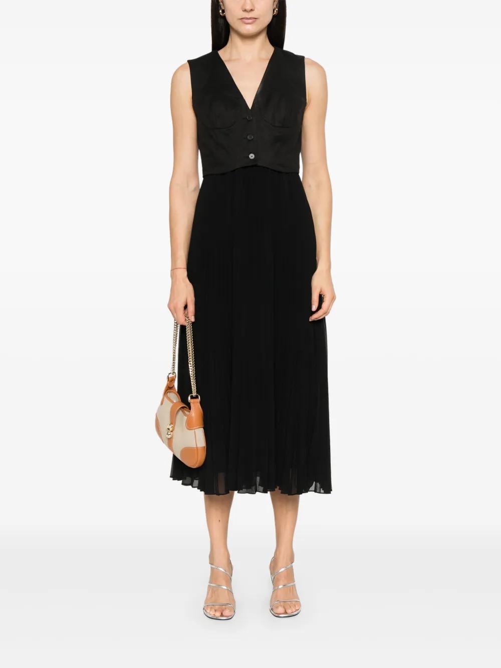 pleated maxi dress Product Image