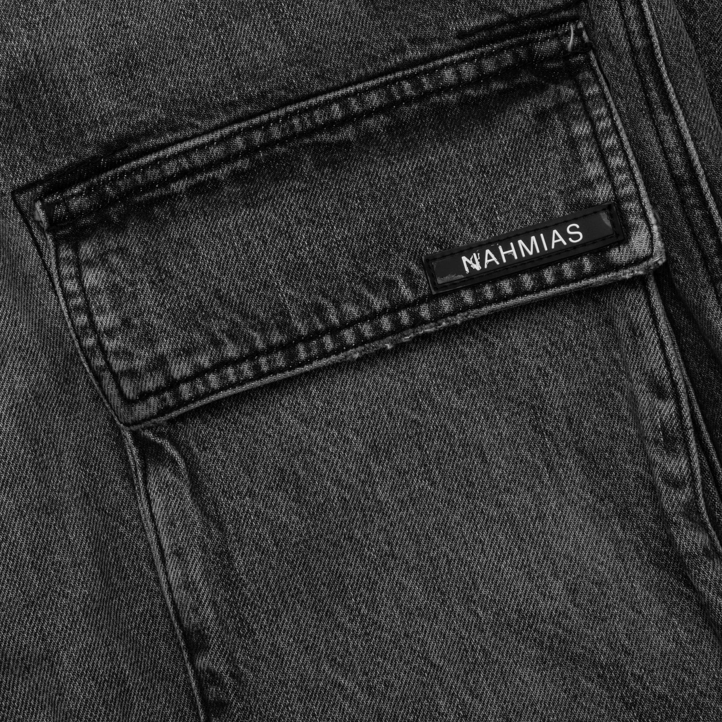 Denim Logo Cargo Pants - Brown Wash Male Product Image