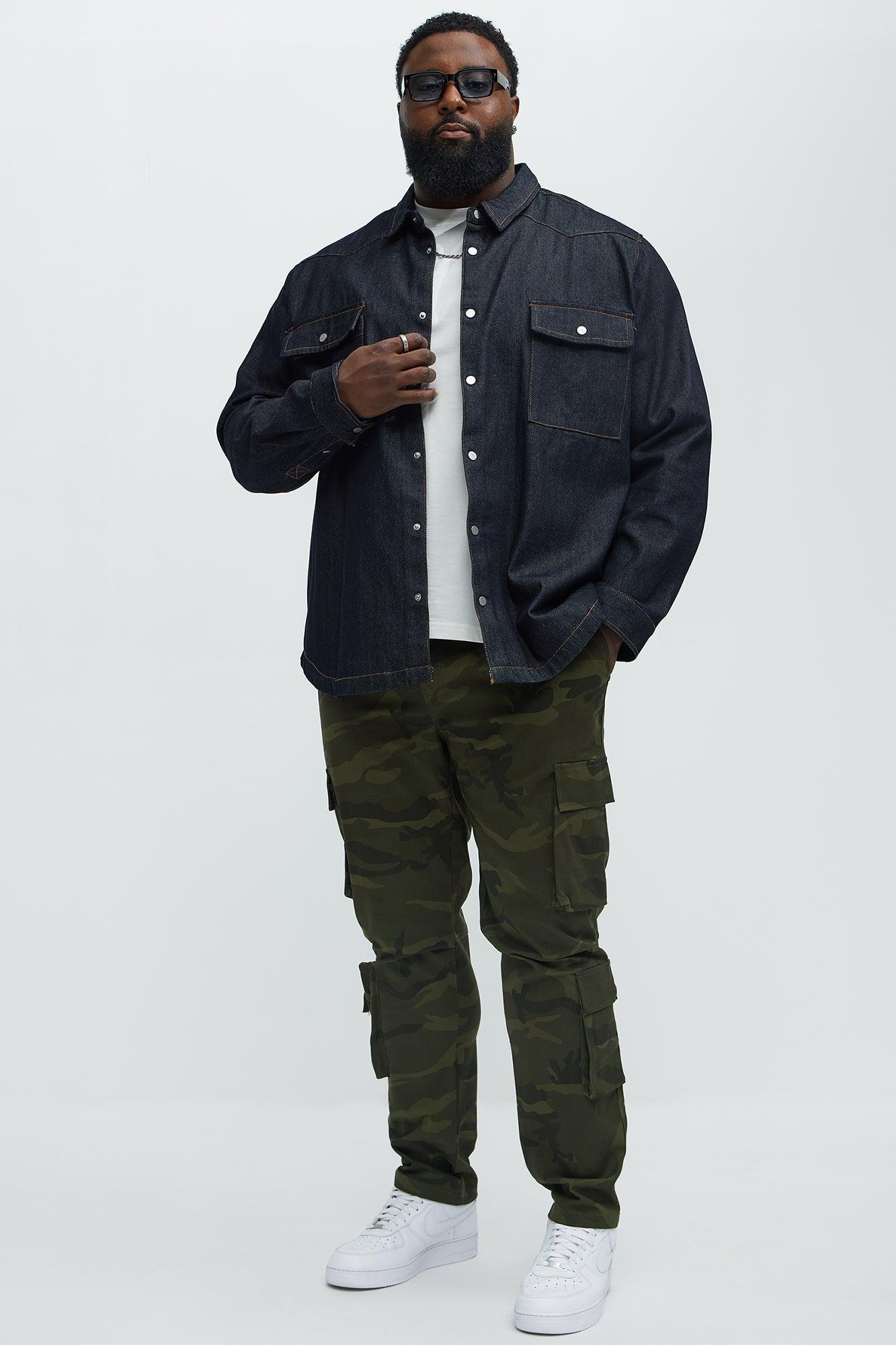 Stay On It Skinny Cargo Pants - Camouflage Male Product Image