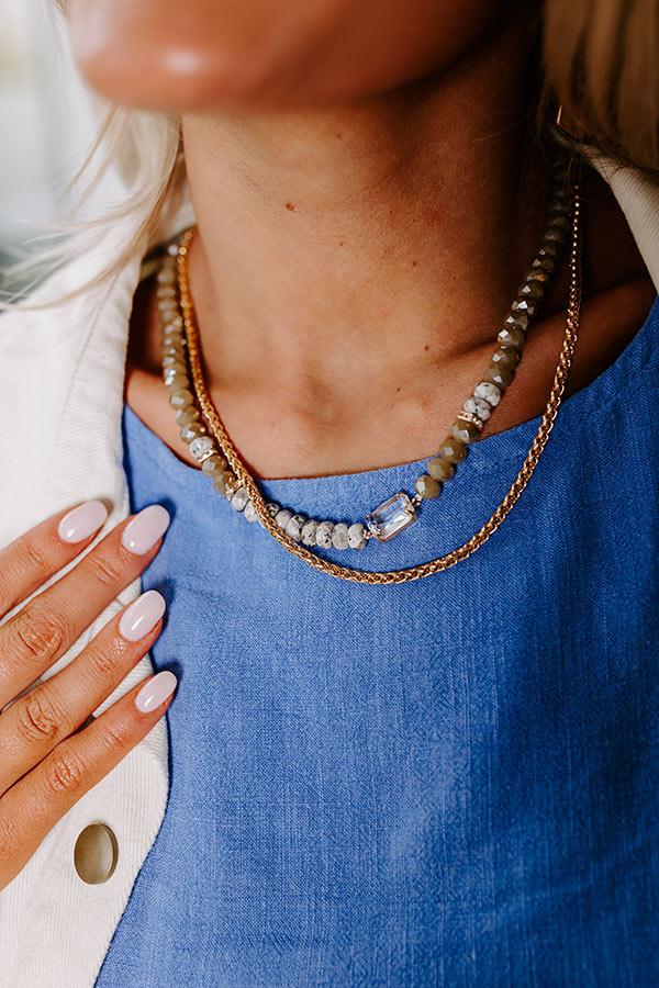 Try Your Luck Layered Necklace Product Image