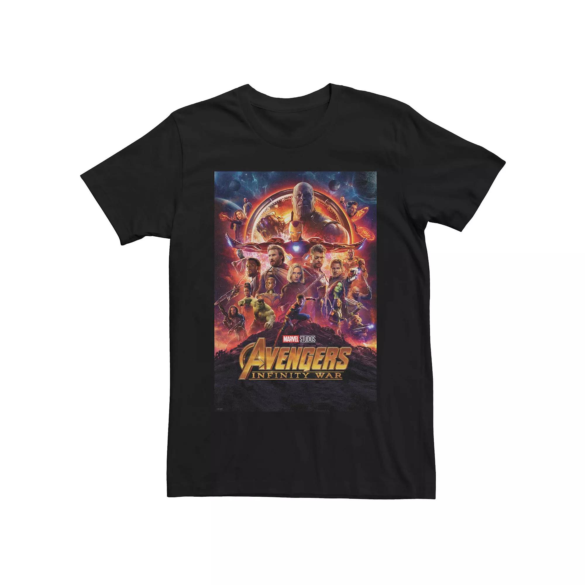 Men's Marvel "Avengers: Infinity War" Movie Poster Tee,  Product Image