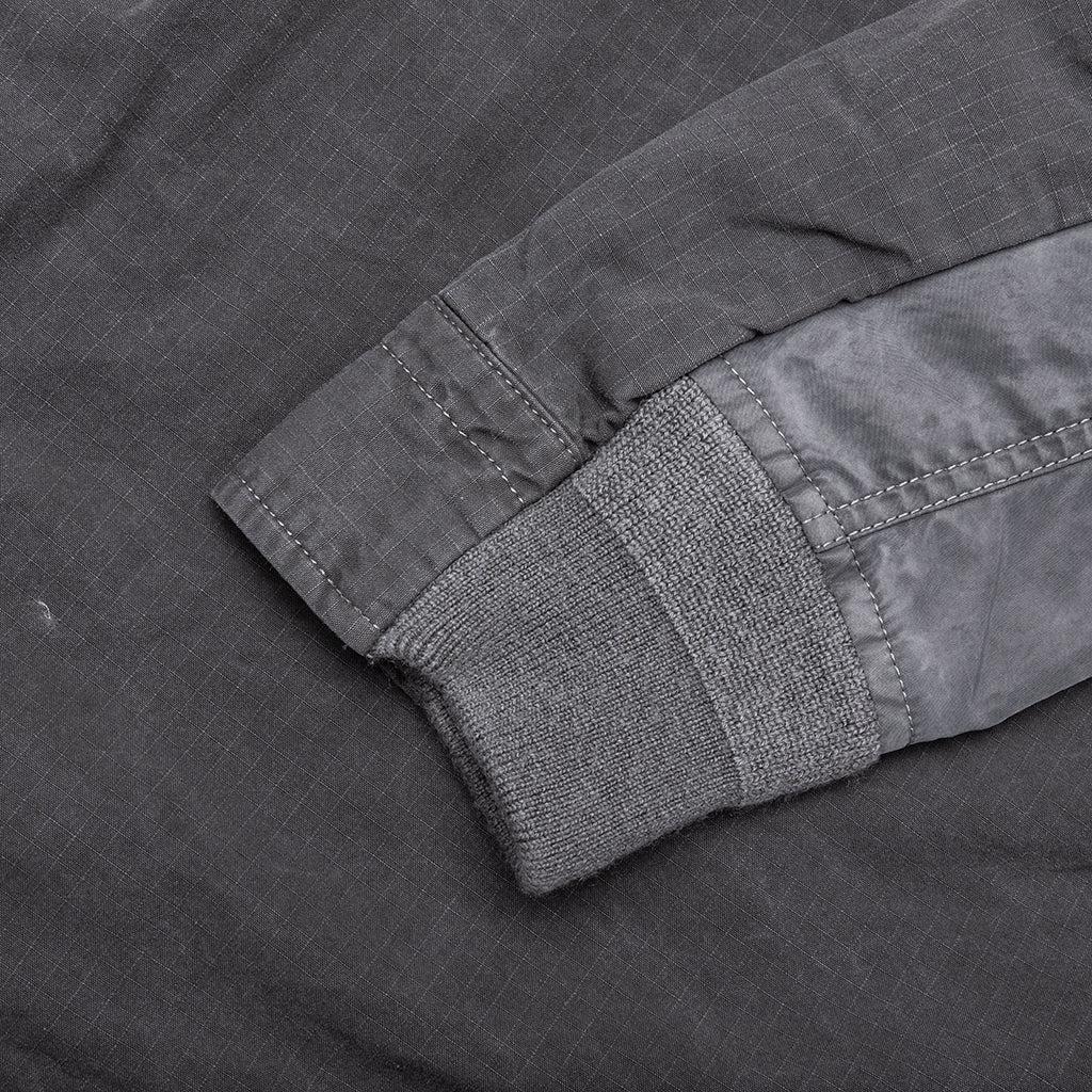 Garment Dye Rip Stop X Nylon Twill Shirt - Black Male Product Image