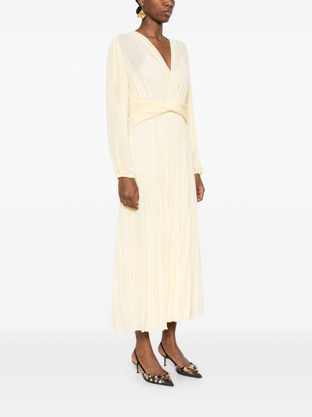 plissé maxi dress Product Image